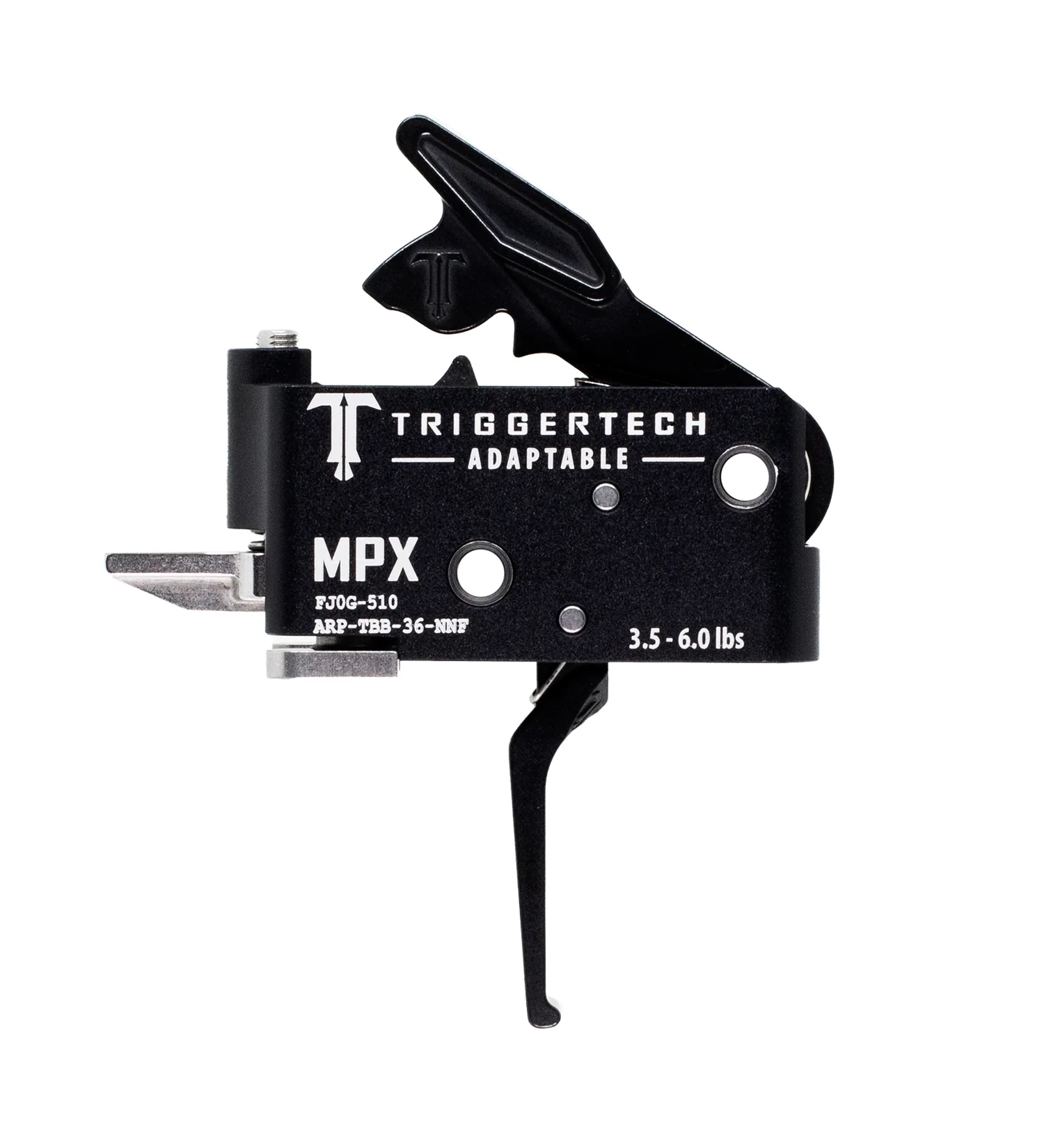 TriggerTech SIG MPX Two Stage Black Adaptable Flat ARP-TBB-36-NNF