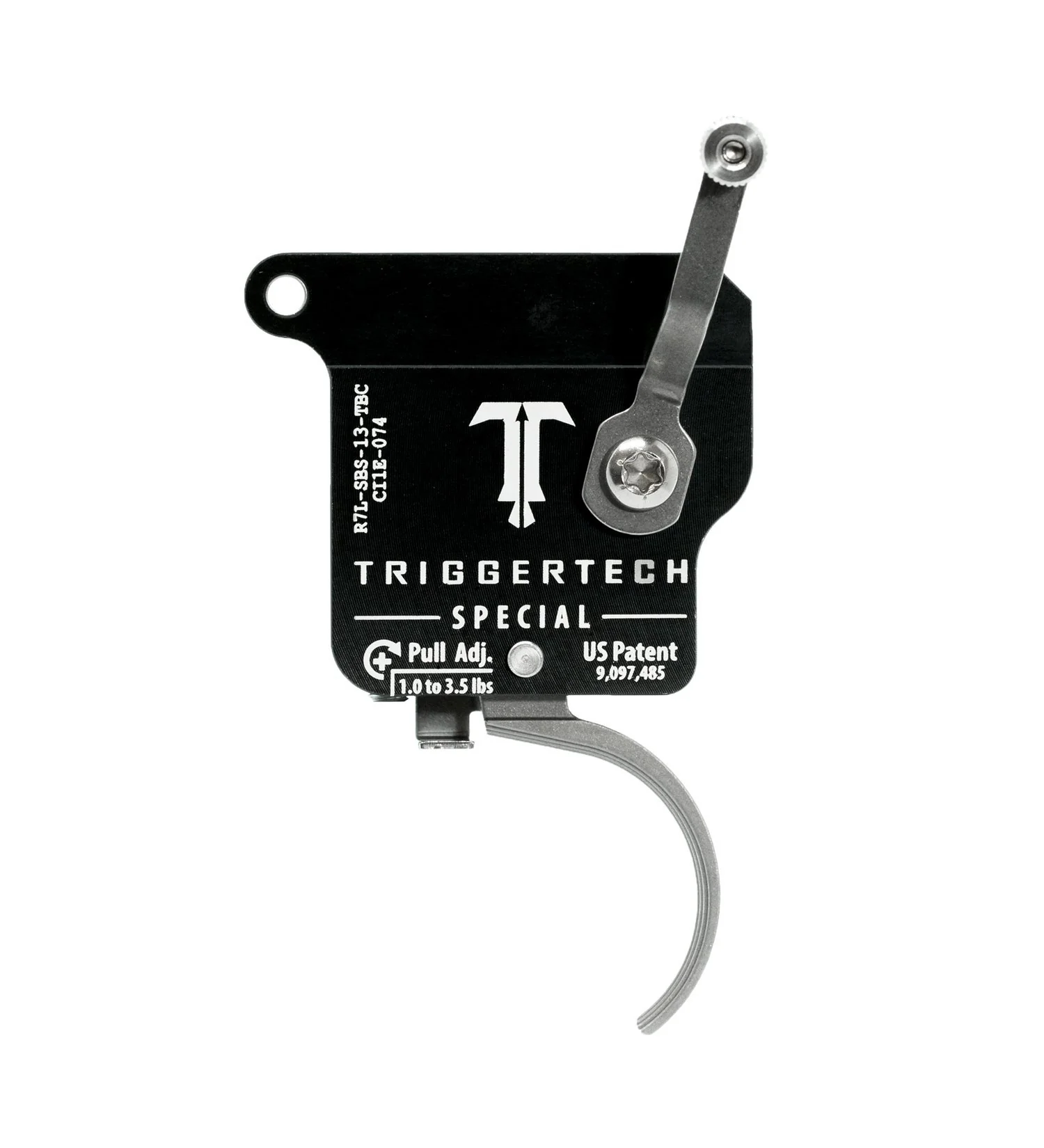 TriggerTech Rem 700 Left Hand Single Stage Special Curved R7L-SBS-13-TBC Bolt Release