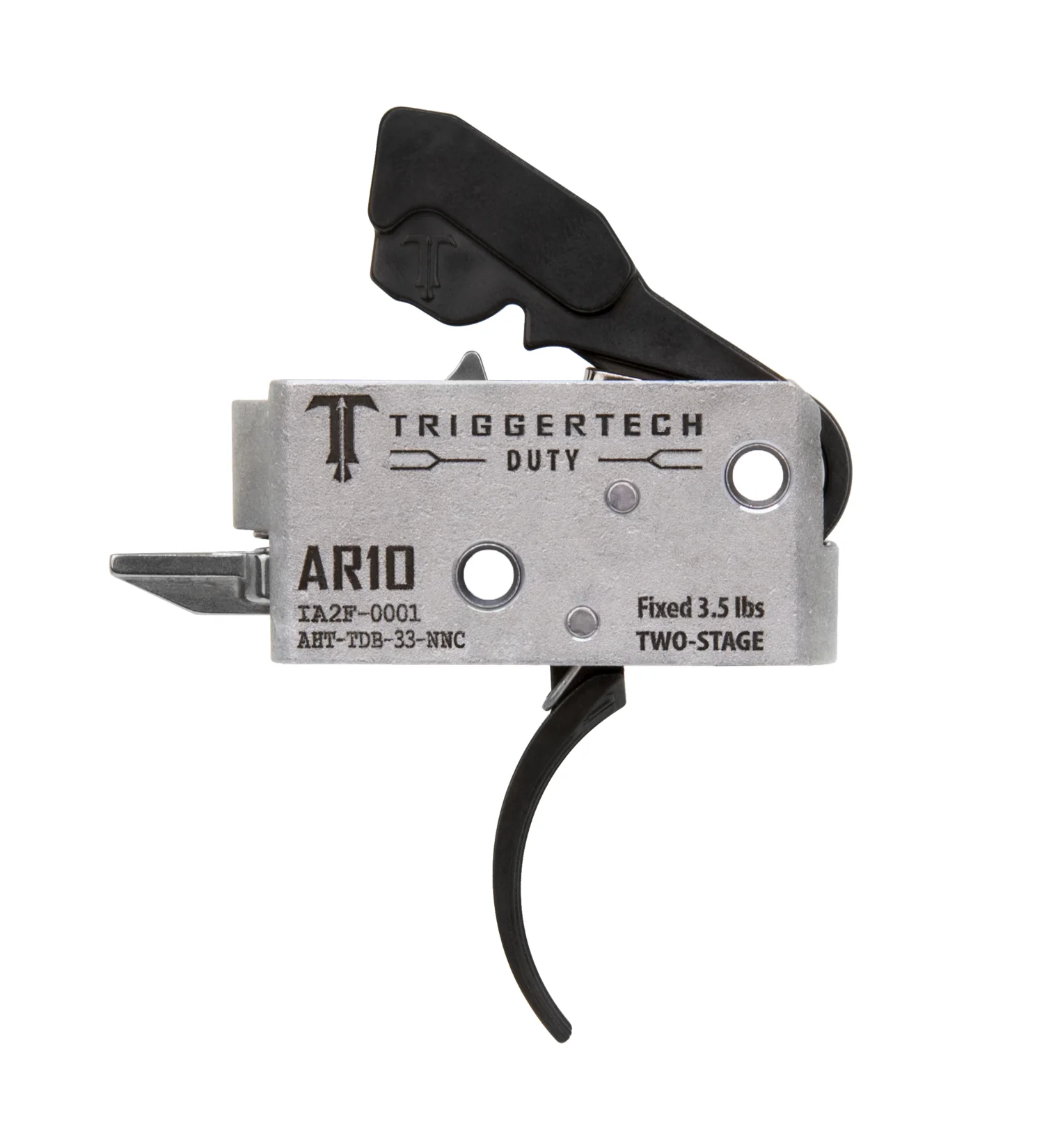 TriggerTech AR10 Two Stage Black Duty Curved AHT-TDB-33-NNC TriggerTech AR10 Two Stage Black Duty Curved AHT-TDB-33-NNC