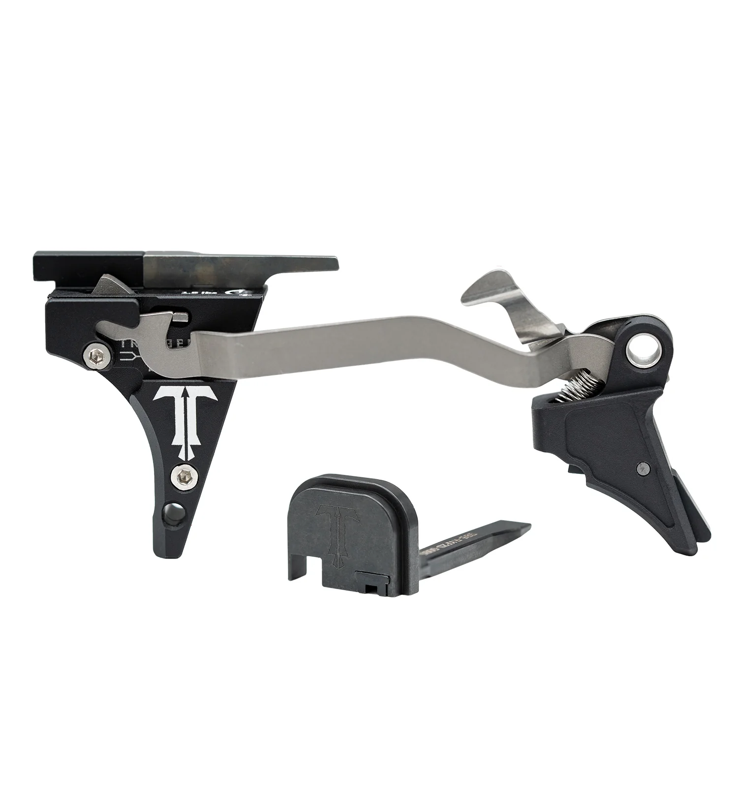 TriggerTech Glock Two Stage 9mm .40S&W Black Legacy Special Flat G9B0-SBS-26-LBBF