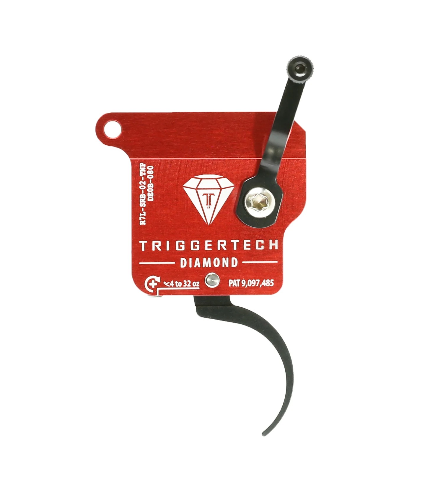 TriggerTech Rem 700 Left Hand Single Stage Black Diamond Pro Clean R7L-SRB-02-TNP