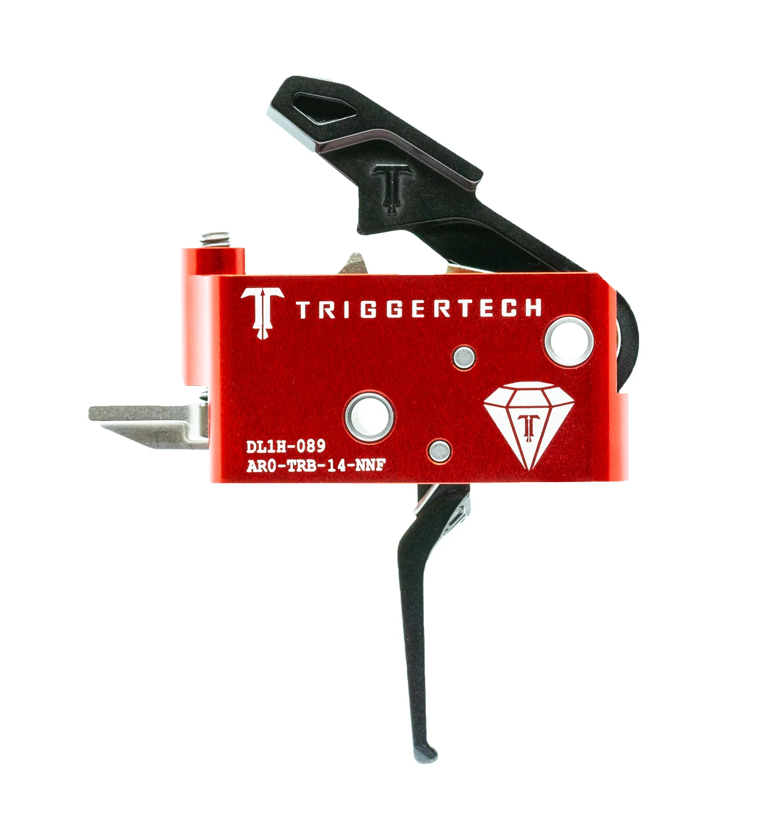 TriggerTech AR15 Two Stage Black AR Diamond Flat AR0-TRB-14-NNF TriggerTech AR15 Two Stage Black AR Diamond Flat AR0-TRB-14-NNF