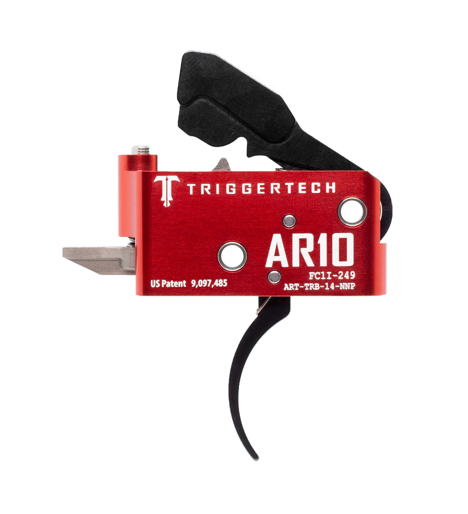 TriggerTech AR10 Two Stage Black Diamond Curved ART-TRB-14-NNP