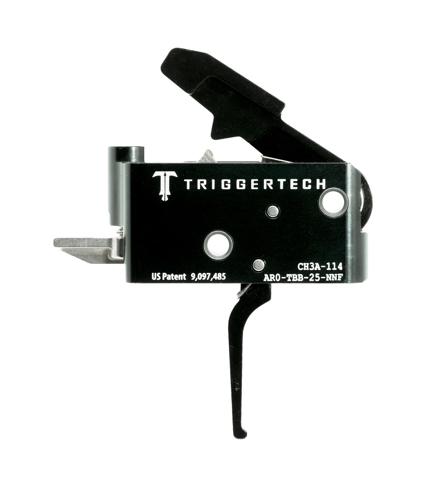 Retourenware TriggerTech AR15 Two Stage Black Adaptable Flat AR0-TBB-25-NNF Retourenware TriggerTech AR15 Two Stage Black Adaptable Flat AR0-TBB-25-NNF